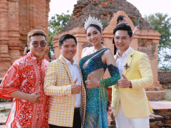 Mc Nguyễn Hoàng Vĩnh hội ngộ Hoa hậu Đặng Thu Thảo tại Phan Thiết