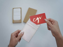 CGV gây sốt với ví đựng thẻ tái chế từ màn chiếu cũ 