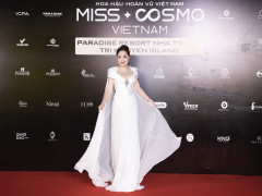 Hoàng Thanh Nga ghi điểm với váy dạ hội quyến rũ