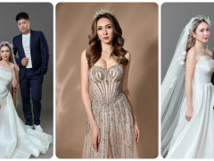 Hoa hậu Mai Mai rạng rỡ kỷ niệm 10 năm cưới