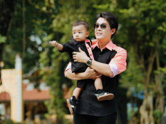 Nghệ sĩ Hòa Hiệp lần đầu làm cha, xúc động nghẹn lời