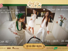 Lương Thùy Linh “toát mồ hôi” khi giúp việc cho TyhD