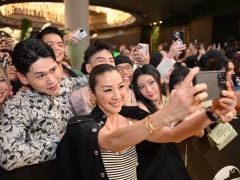  Orange, Thể Thiên cùng Ariana Grande, Cynthia Erivo đu trend “Em chào sếp”