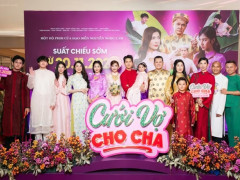 Sao Việt rạng rỡ dự lễ ra mắt Cưới Vợ Cho Cha