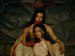 Anh Tú Atus ở trần ngập máu cùng Hoàng Linh Chi