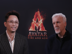 Rhymastic tặng rap James Cameron tại sự kiện Avatar 3