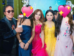 Hà Phương đọ dáng Minh Tuyết dự tiệc nhà chồng tỉ phú 