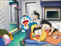 Doraemon Nobita trở lại lâu đài đáy biển