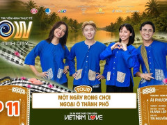 Ái Phương, Huỳnh Lập và Cody Nam Võ rong chơi ngoại ô 