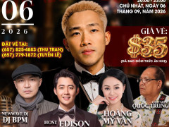 Đình Phước tiếp tục chinh phục khán giả tại Mỹ