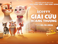 Đàn cún Scotty giải cứu Hoàng thượng