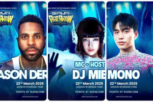 Siêu sao Jason Derulo khuấy đảo GAMA PreShow cực cháy