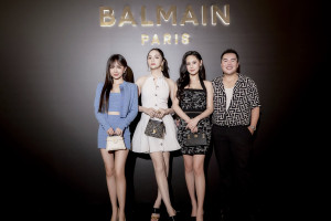 Tân binh LEXXY gây sốt tại sự kiện Balmain