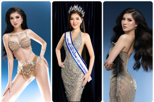 Diễm Châu đoạt cú đúp danh hiệu  Hoa hậu Đại dương 2025