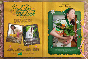 Lương Thùy Linh hóa “cô giúp việc quốc dân”