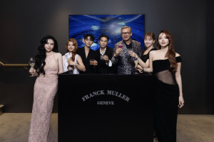 Sao hạng A đổ bộ ra mắt Pop-up Franck Muller
