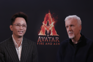 Rhymastic tặng rap James Cameron tại sự kiện Avatar 3