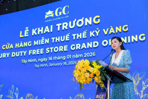 Khai trương cửa hàng miễn thuế Mộc Bài