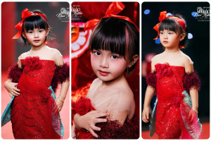 Mẫu nhí Bảo Hân tỏa sáng Gala Xuân 