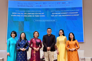 Bà Lê Hồng Thủy Tiên truyền cảm hứng bình đẳng giới