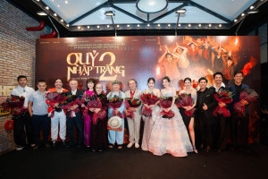 Dàn sao Việt đổ bộ premiere Quỷ Nhập Tràng 2