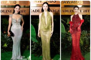 Hương Giang, Thúy Hiền hội ngộ đêm vinh danh