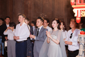 Victor Vũ  phim “Chiến Bào” tại Lam Kinh