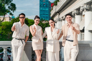 Hương Giang hội ngộ dàn nam thần cực phẩm