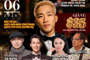 Đình Phước tiếp tục chinh phục khán giả tại Mỹ