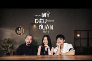 MONO đón diva Hồng Nhung trong chiều mưa