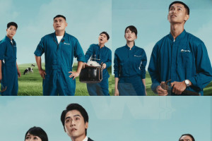 Tiểu Vy và Võ Điền Gia Huy vướng  tình trong ‘Bò Sữa Bay’