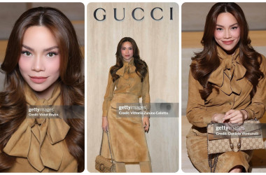 Hồ Ngọc Hà chiếm trọn spotlight show Gucci tại Ý