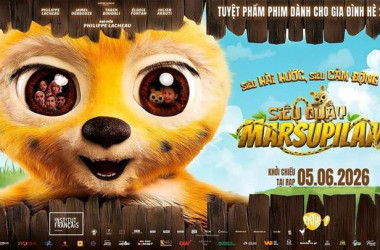SIÊU QUẬY MARSUPILAMI gây sốt phòng vé Pháp